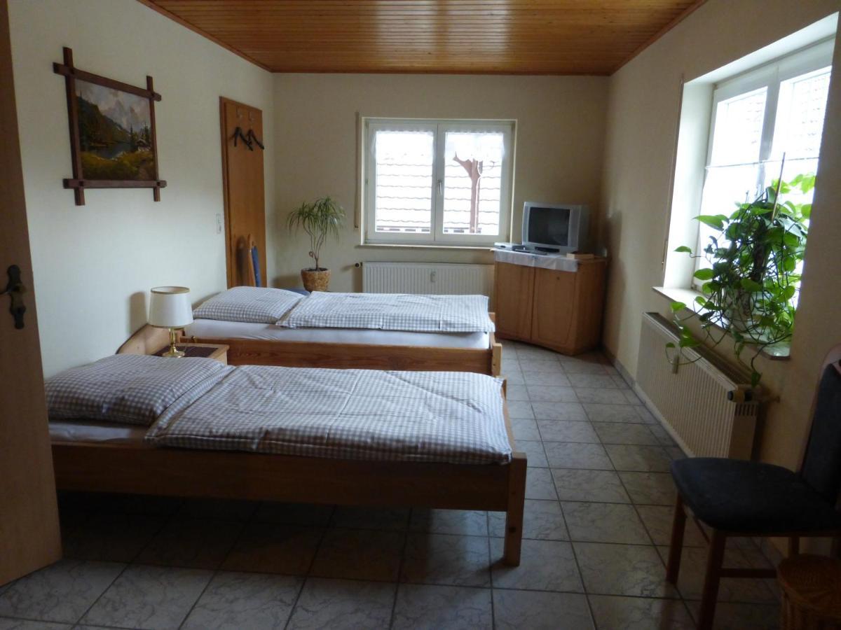Ferienwohnung Wendt Wersau Ngoại thất bức ảnh